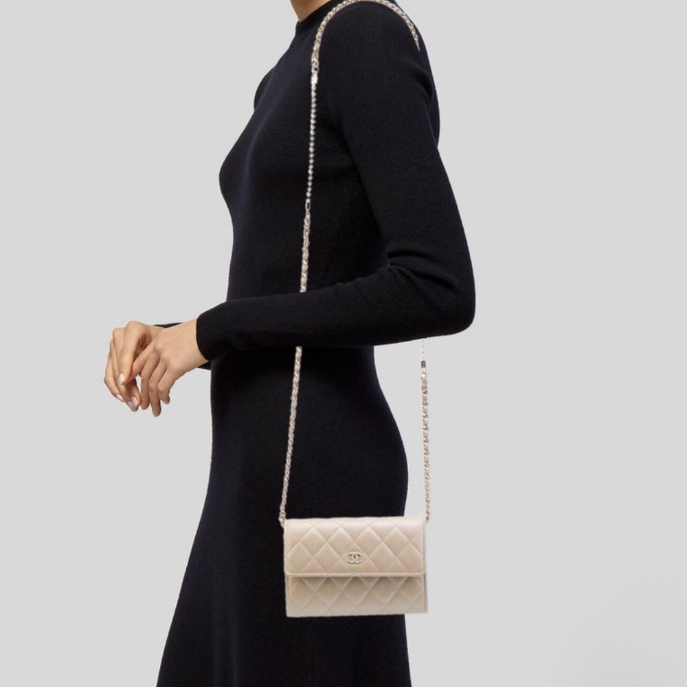 reserved-Chanel Iridescent Pearl WOC Bag - Picture 17 of 17